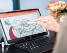 Das Oukitel OT5 wird mit einer Tastaturhülle und einem Stylus angeboten. (Bild: GSMArena)