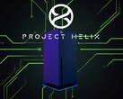 A banner showing a Project Helix Xbox console concept