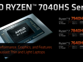 AMD's Ryzen 7040HS series of processors are now official (image via AMD)