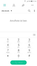 Call app of the Asus ZenFone 4 with ZenUI 4.0