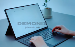 The Galaxy Tab S8 Ultra will be close to the size of the Surface Book 15