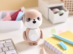 The Sharp Poketomo chat robot is a daily AI companion that gets to know you and responds with personalized conversations. (Image source: Sharp)