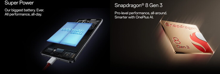 SoC and battery of the phone (Image source: OnePlus)