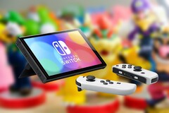 Nintendo launched the Switch OLED in October 2021 at an MSRP of $350. (Image source: Nintendo, Ryan Quintal on Unsplash, edited)