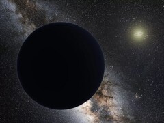 Researchers discover a new planet beyond Neptune's orbit. (Image source: ESO/Tom Ruen/nagualdesign)