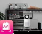 The new LG U+ app allows the user to shop in AR. (Source: LG)