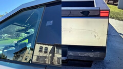 The Cybertruck can survive some tough accidents (image/edited: wamsankas/Reddit)