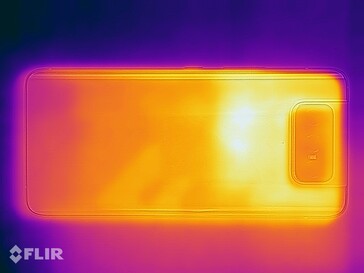 Thermal image under load - bottom side