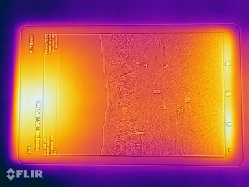 Thermal image - top side