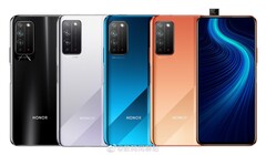 Honor X10 renders. (Source: Weibo)