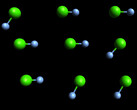 Small but informative: Does the calcium fluoride rotate or not?