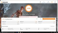 Fire Strike Extreme (default clock)