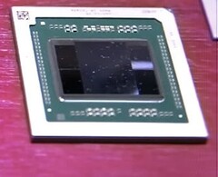 AMD sneaks the unannounced Navi 32 chip in the Forbes presentations. (Image Source: Forbes)