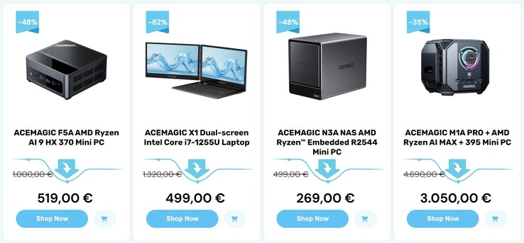 Acemagic discount campaign (Source: Acemagic)