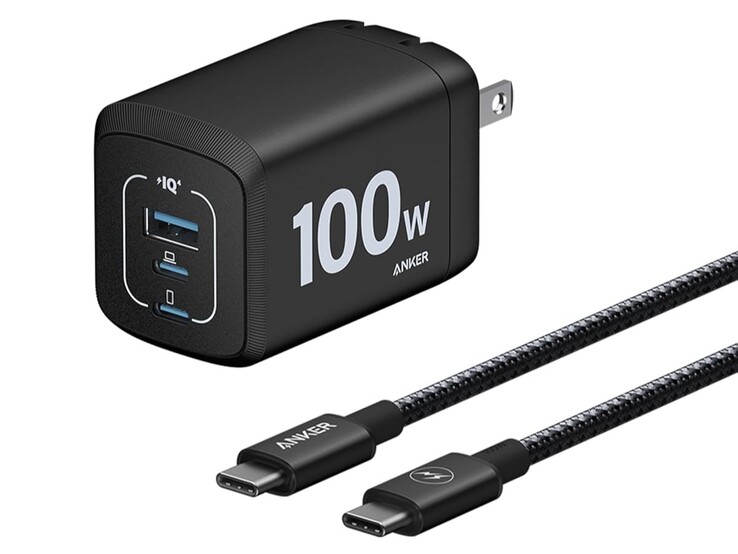 The Anker Prime Charger (100W, 3 Ports, GaN) Fragment Edition. (Image source: Anker)