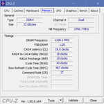 CPU-Z Memory