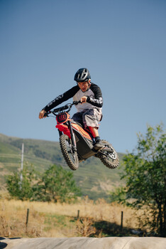 Despite the young rider designation, the Eagle can handle the rough stuff