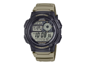 The Casio AE-1000W-5AV watch. (Image source: Casio)