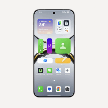 New Flux Home Screen in ColorOS 16. (Image source: Oppo)