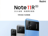 The Redmi Note 11R is one of many Redmi Note 11 series smartphones. (Image source: Xiaomi)