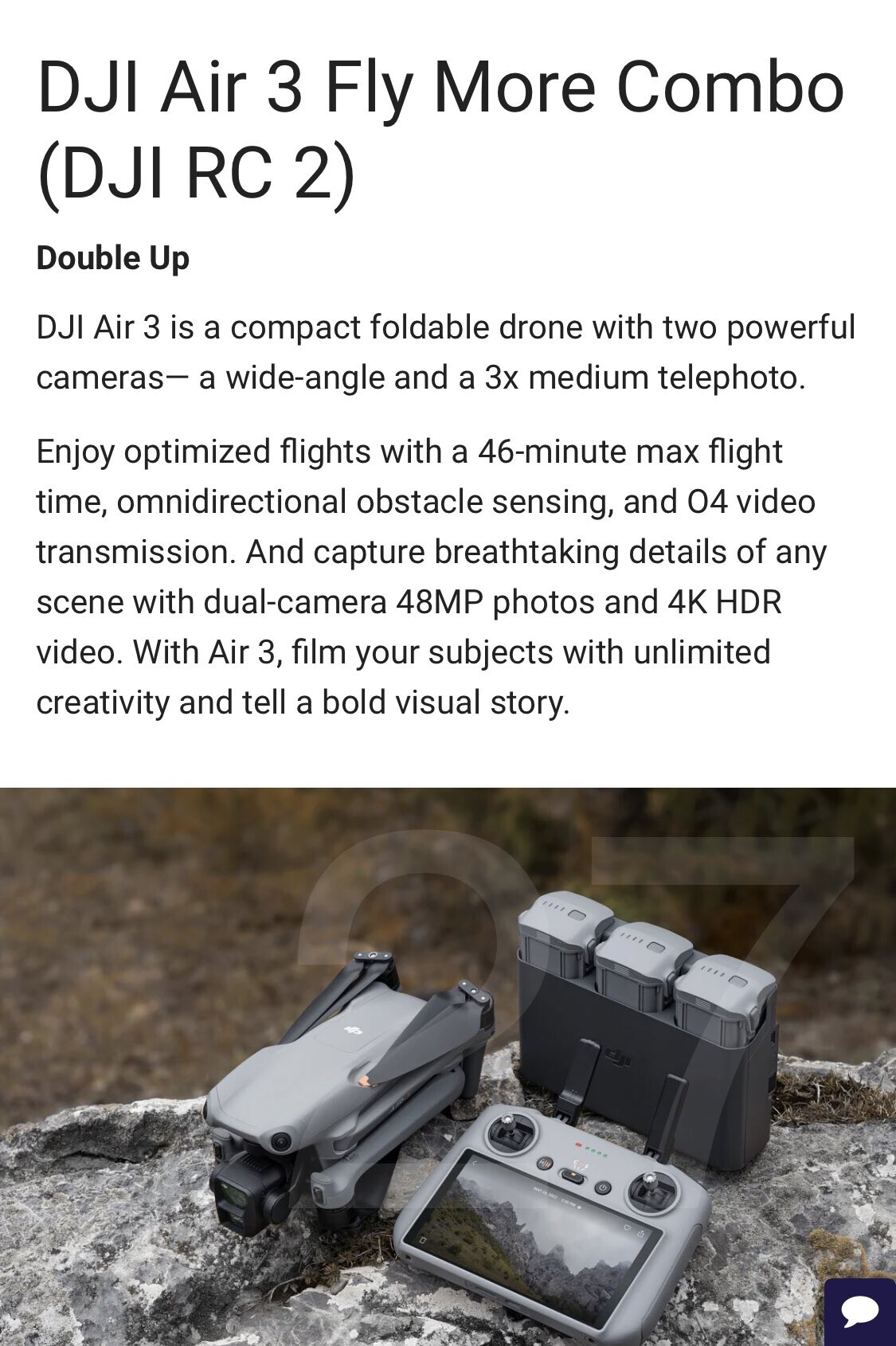 DJI Air 3: Camera specifications surface in several new leaks