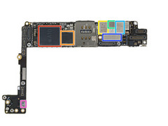 Apple may be looking to completely cut Qualcomm components from their products down the line. (Source: iFixit)
