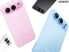 The Honor 500 series will be available in four colors. Pictured: the four colorways of the lineup. (Image source: Honor - edited)
