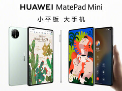 The MatePad Mini will feature last-generation silicon within an ultra-thin housing. (Image source: Huawei)