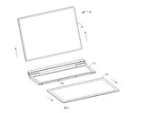 Huawei's new detachable laptop. (Source: WIPO via MySmartPrice)