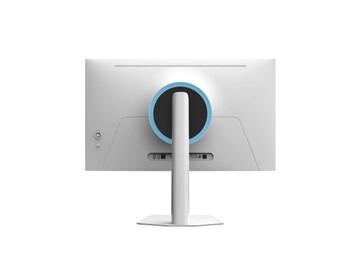 Both monitors have a white finish and RGB lighting at the back. (Image source: Innocn)