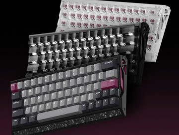 Iqunix EV63 Hall effect gaming keyboard in three colourways. (Image source: Iqunux)