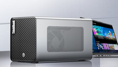 Lenovo ThinkBook TGX external GPU enclosure launched with a proprietary version of OCuLink (Image source: Lenovo)