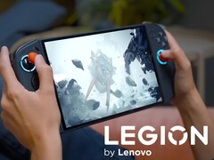 Lenovo Legion Go 2 gaming handheld playing Monster Hunter World: Iceborne (Image source: screenshot, Lenovo Legion YouTube)