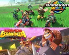 Donkey Kong Bananza and Mario Kart World characters (Image source: Nintendo of America edits)