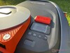 Control panel on the top