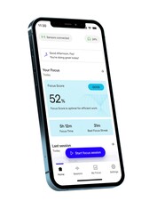 Focus score on the Neurable app dashboard (Image Source: Neurable)