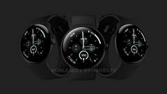 Google plans to unveil the Pixel Watch 3 duo on August 8 (image source: 91mobiles/OnLeaks)