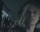 A screengrab of Resident Evil Reqiuem protagonist Grace Ashcroft holding a gun