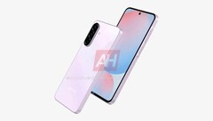 A &quot;Galaxy A56 5G&quot; render. (Image source: Samsung) 
