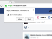 An example of a notification prompt in Chrome. (Source: Gadgets To Use)