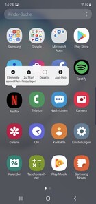 App drawer shortcuts