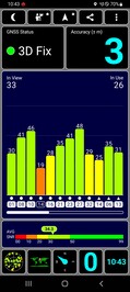 GPS test outdoors