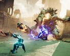 An image showing a battle in Atlas Fallen: Reign of Sand.