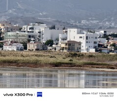 Vivo X300 Pro with 800 mm teleconverter