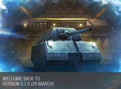 World of Tanks 0.7.0 is now live once again, to go down on April 3