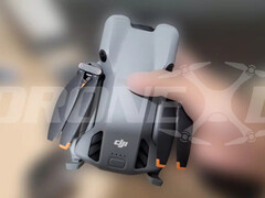 The DJI Mini 5 Pro is expected to weigh less than 250 g despite its various rumoured hardware upgrades. (Image source: via DroneXL)