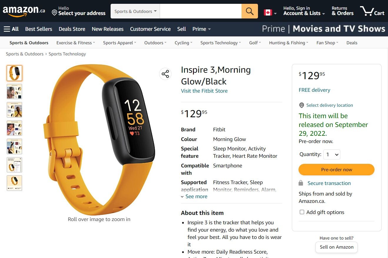 Fitbit inspire specification outlet