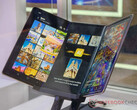 The new Flex G is one of two Samsung tri-fold smartphones being shown at MWC 2025. (Image source: Notebookcheck)