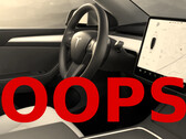 Tesla seems to be having a hard time getting the steering wheel right on the Model Y. (Image source: Tesla)