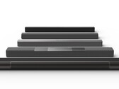 A collection of new Vizio soundbars. (Source: Vizio)